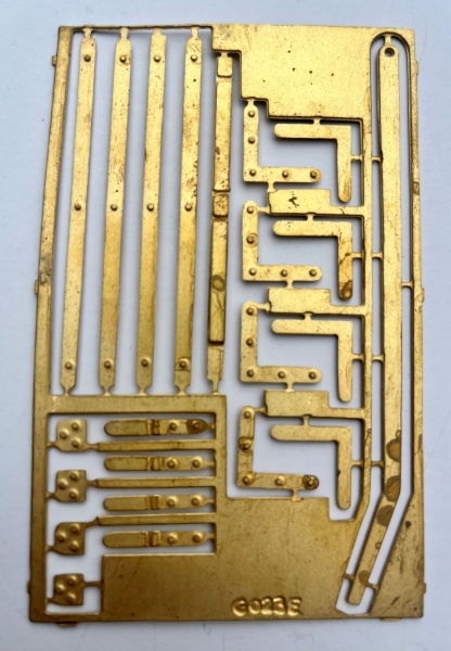 BODY DETAIL SHEET L&B BOX VAN BRASS