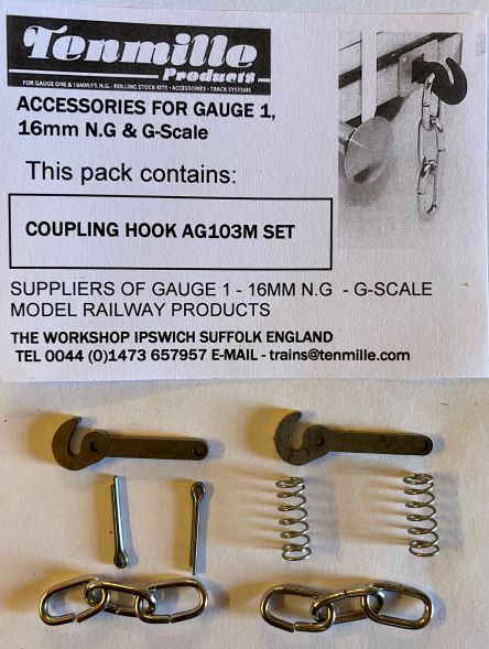 COUPLING HOOK SET (WITH STEEL HOOK)