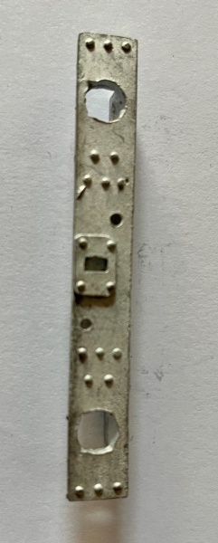 GWR BUFFER BEAM SQUARE HOLES FOR AG226