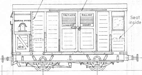 TALYLLYN TICKET OFFICE VAN