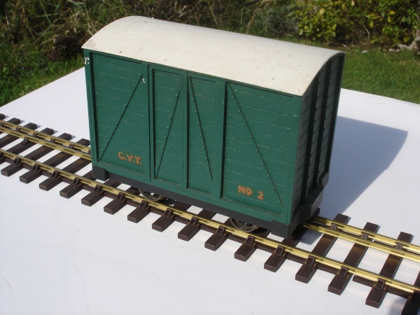 GLYN VALLEY RAILWAY BOX VAN