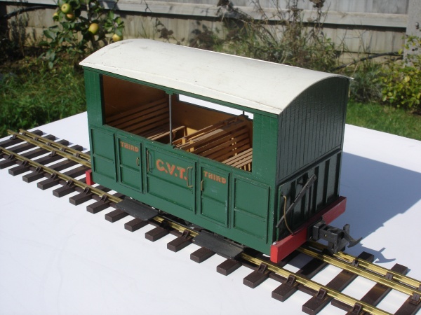 GLYN VALLEY RAILWAY OPEN COACH