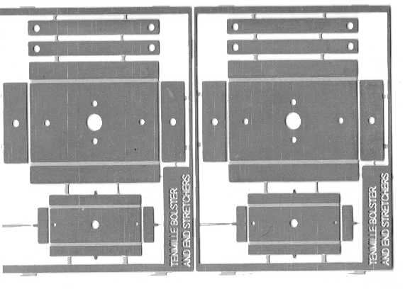 BOGIE BOLSTER AND ENDSTRETCHER SET