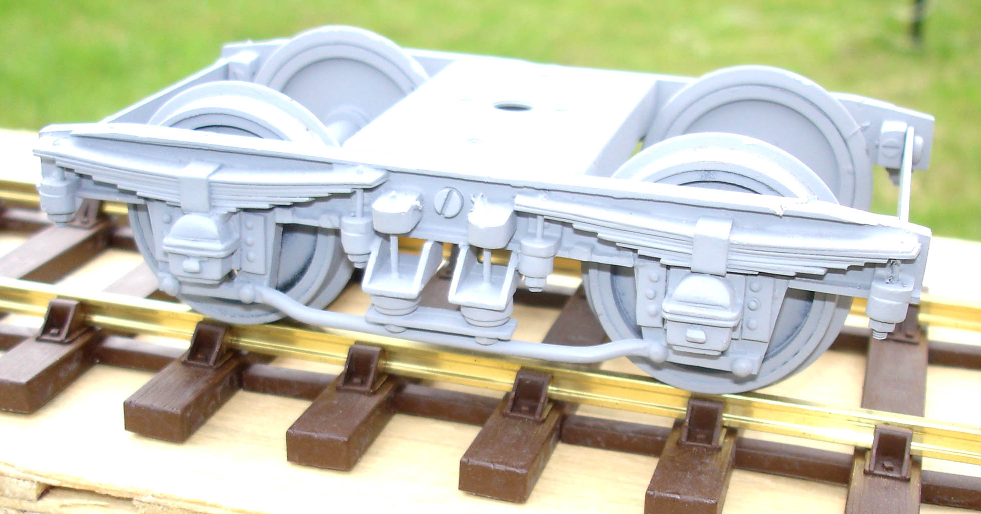 GWR 7FT - WHITE METAL BOGIE