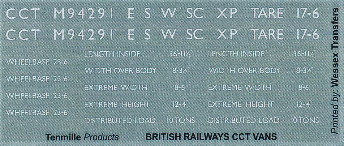 BR CCT VAN TRANSFERS